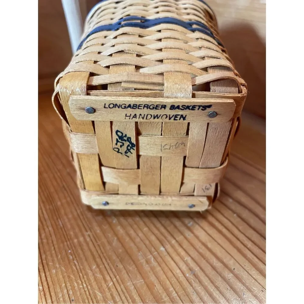 Longaberger J.W. Collection Miniature 1997 Edition Waste Basket